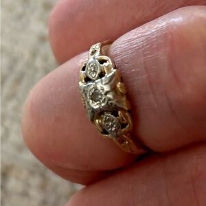 Vintage costume jewelry ring
